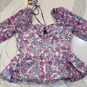 French Connection Peplum Women's Top